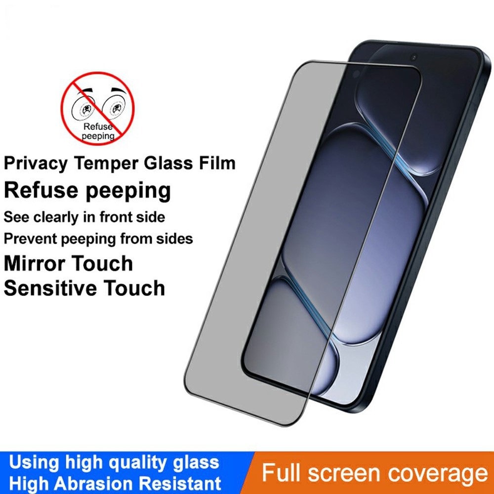 IMAK IMAK OnePlus 15R Skärmskydd Heltäckande Härdat Glas Privacy