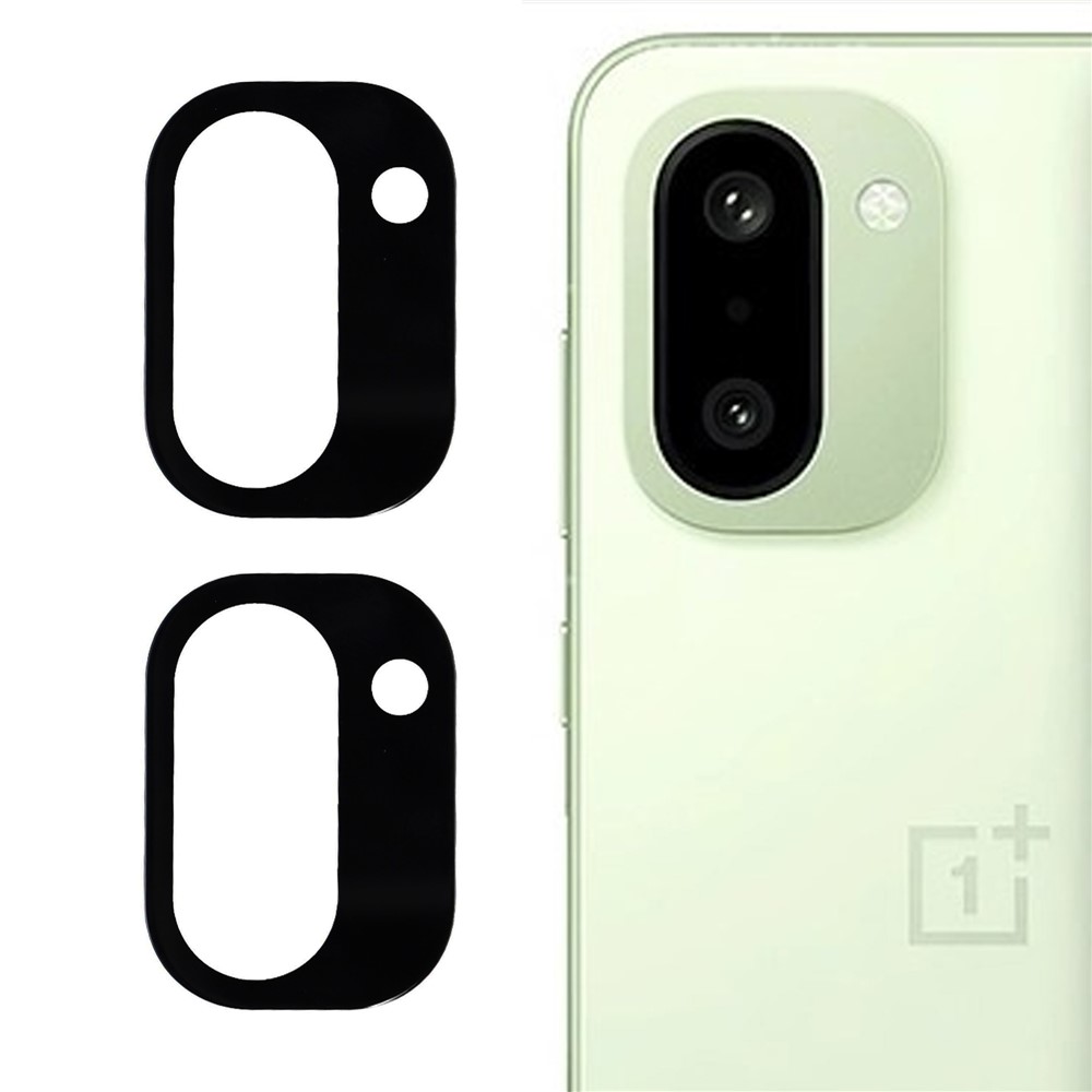  OnePlus 15R 2-PACK Linsskydd Härdat Glas Svart