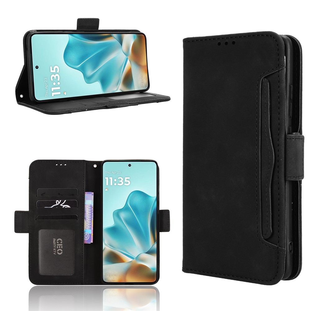  Motorola Edge 60 / 60 Fusion Fodral Med Avtagbart Kortfodral