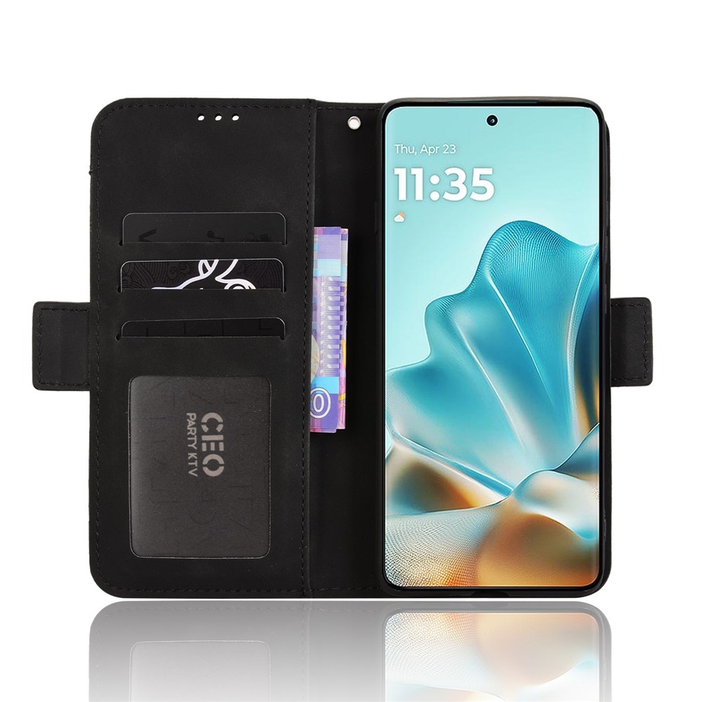  Motorola Edge 60 / 60 Fusion Fodral Med Avtagbart Kortfodral