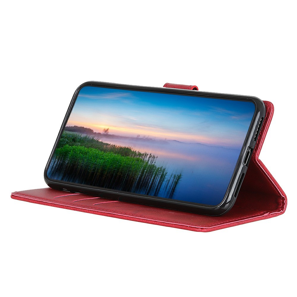  Sony Xperia 1 VII Fodral Läder Röd