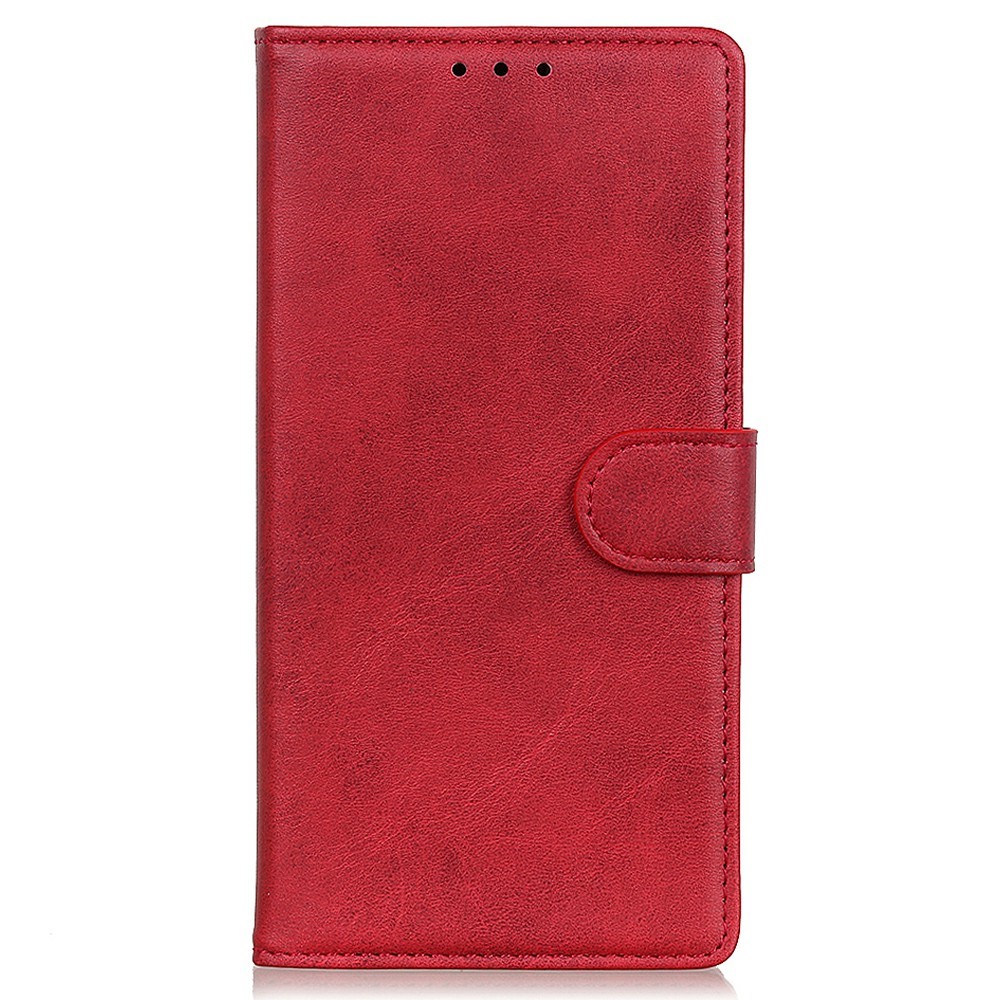  Sony Xperia 1 VII Fodral Läder Röd