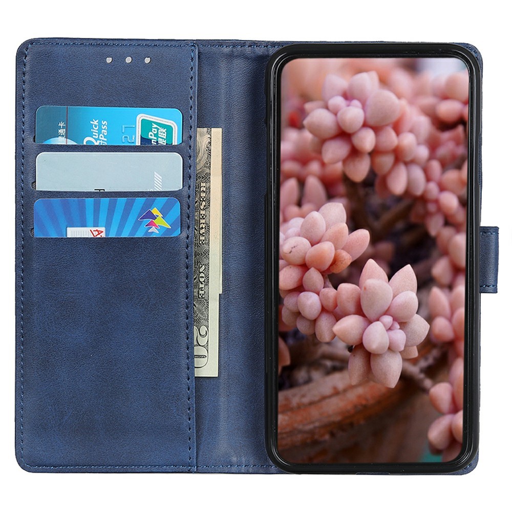  Sony Xperia 1 VII Fodral Läder Blå