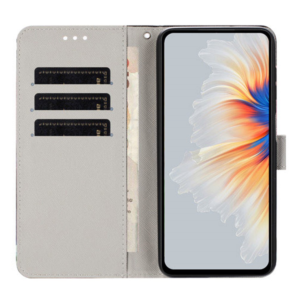  Sony Xperia 1 VII Fodral Med Tryck Fjäril / Träd