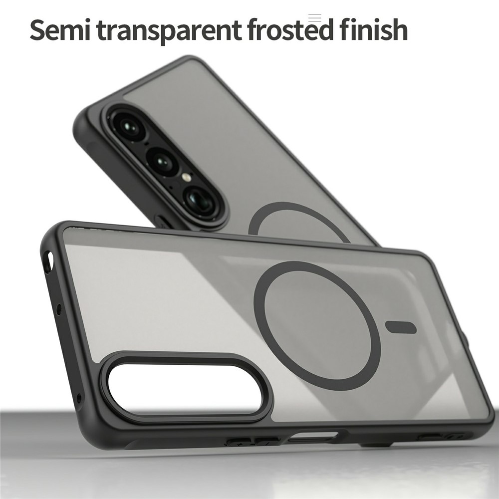  Sony Xperia 1 VII Skal MagSafe Hybrid Svart