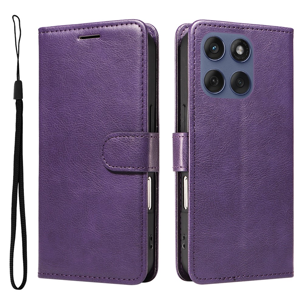  Motorola Edge 60 / 60 Pro / 60 Fusion Fodral Läder Lila