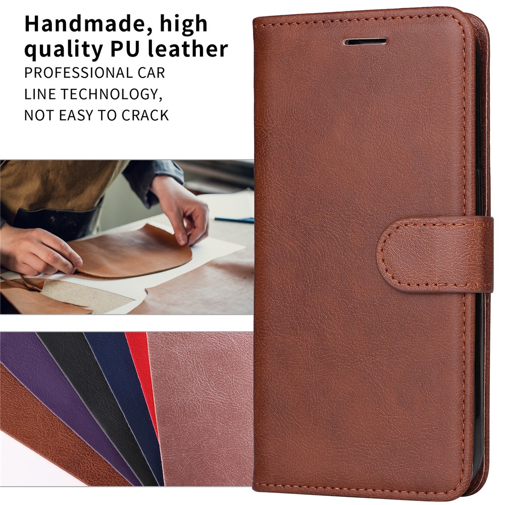  Motorola Edge 60 / 60 Pro / 60 Fusion Fodral Läder Brun