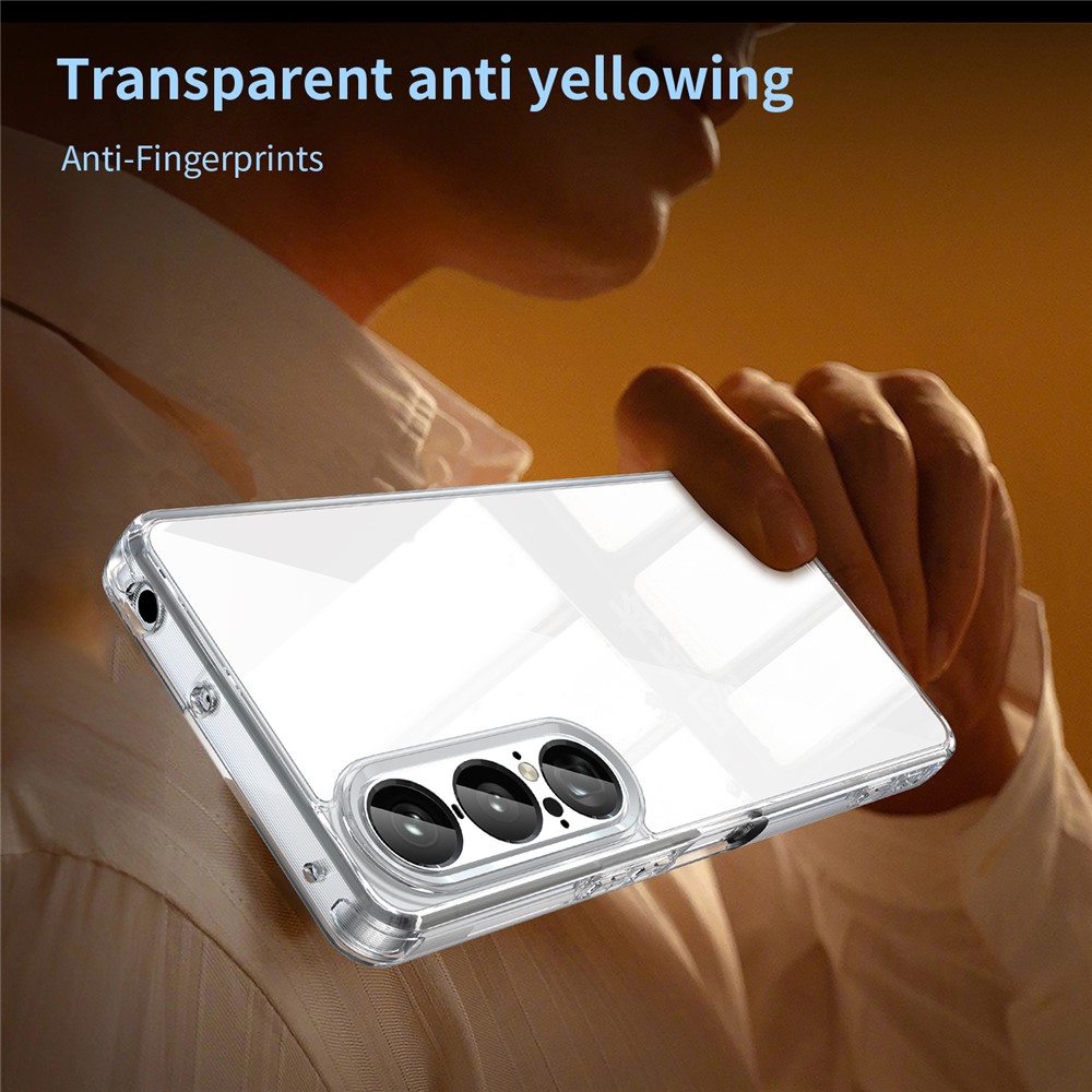  Sony Xperia 1 VII Skal Hybrid Transparent