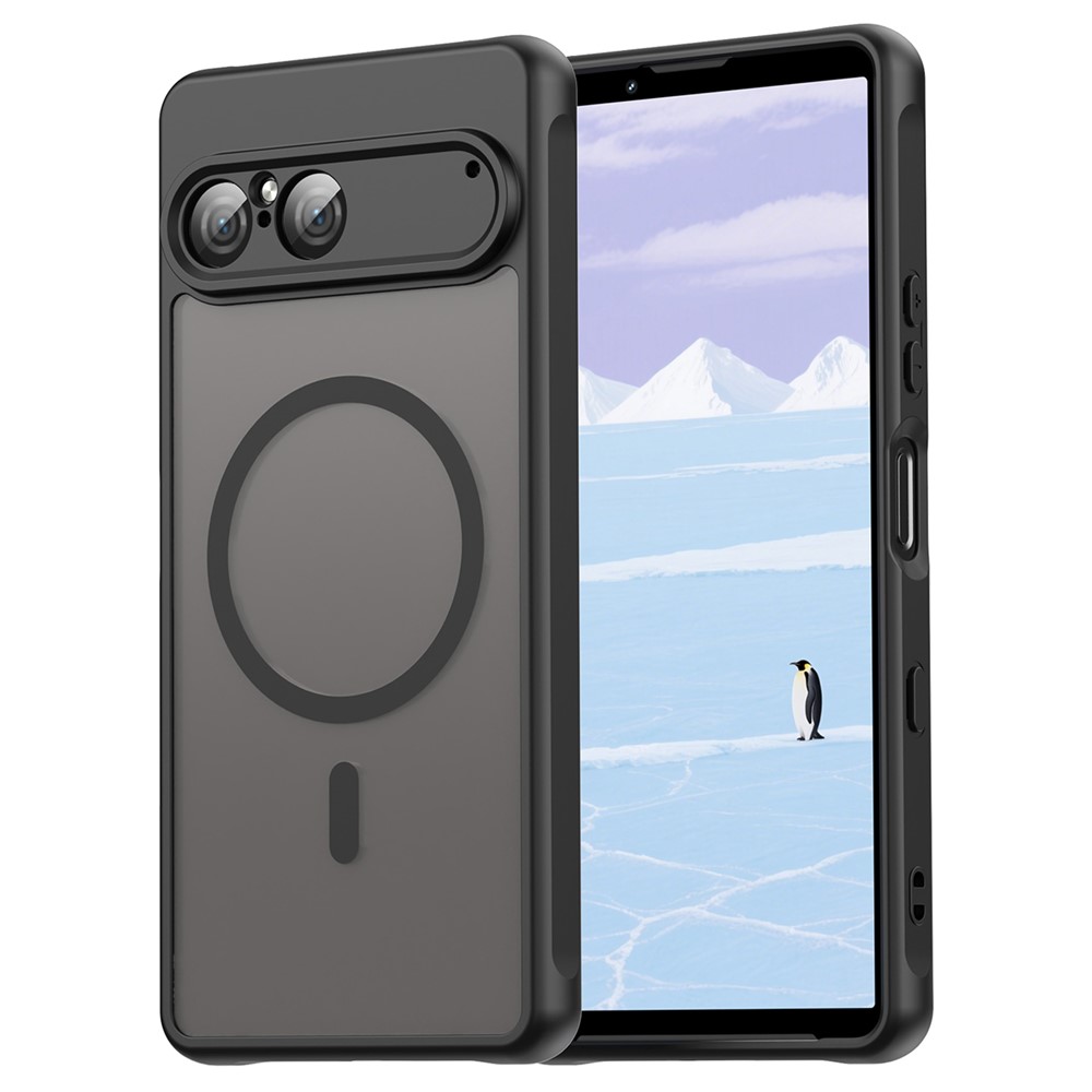  Sony Xperia 10 VII Skal MagSafe Hybrid Svart