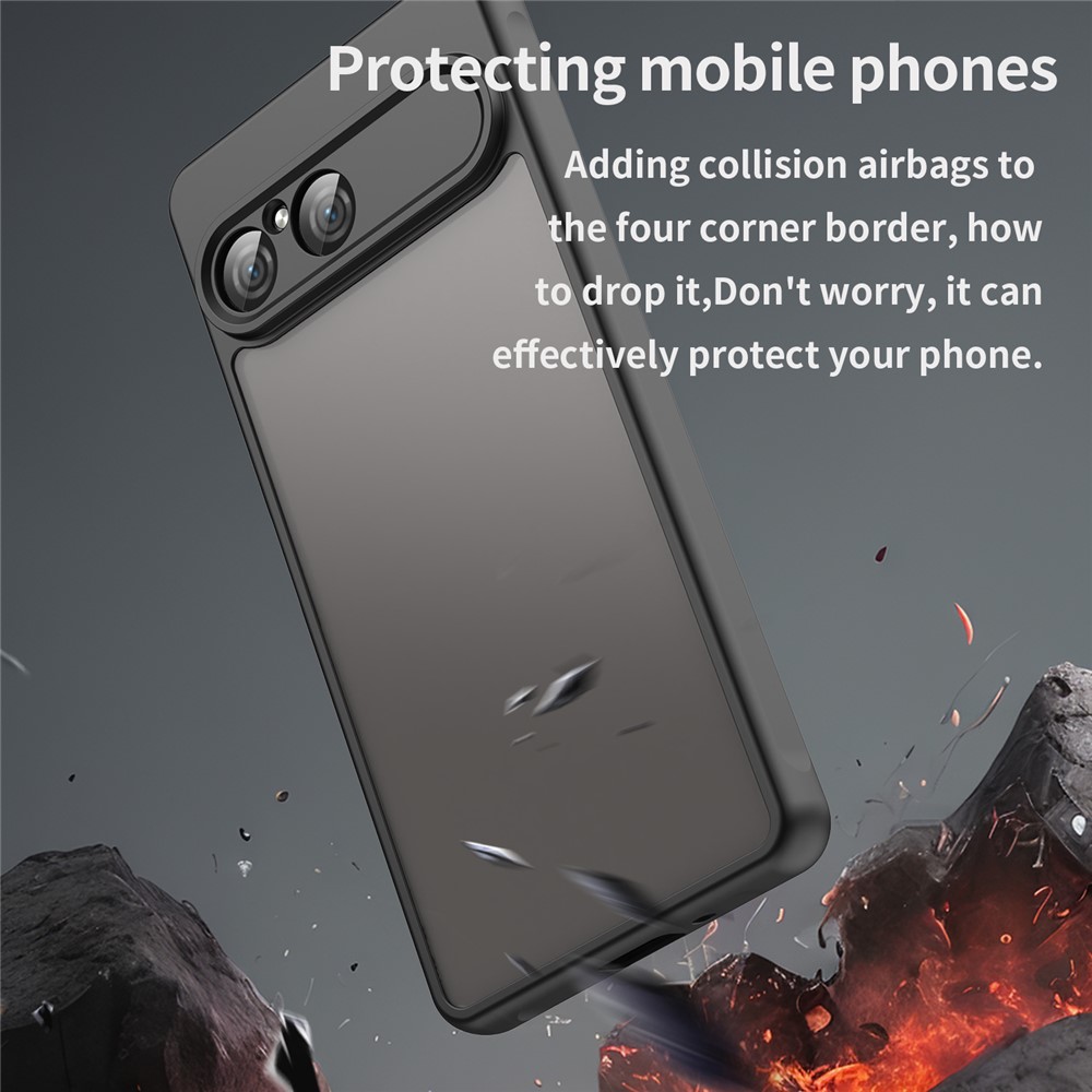  Sony Xperia 10 VII Skal Hybrid Frosted Svart
