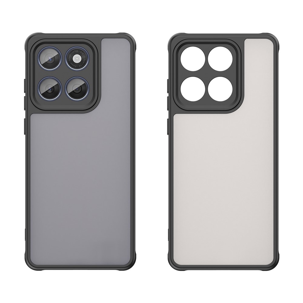  Motorola Edge 60 / 60 Fusion Skal Hybrid Frosted Svart