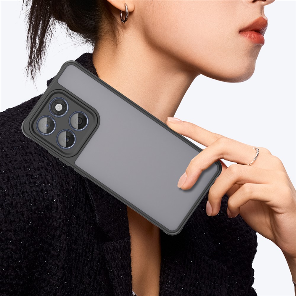  Motorola Edge 60 / 60 Fusion Skal Hybrid Frosted Svart