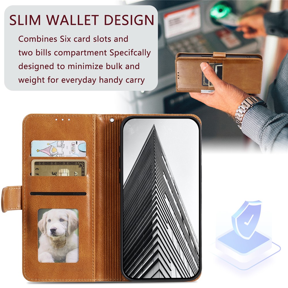  Samsung Galaxy A27 Fodral Läder Brun