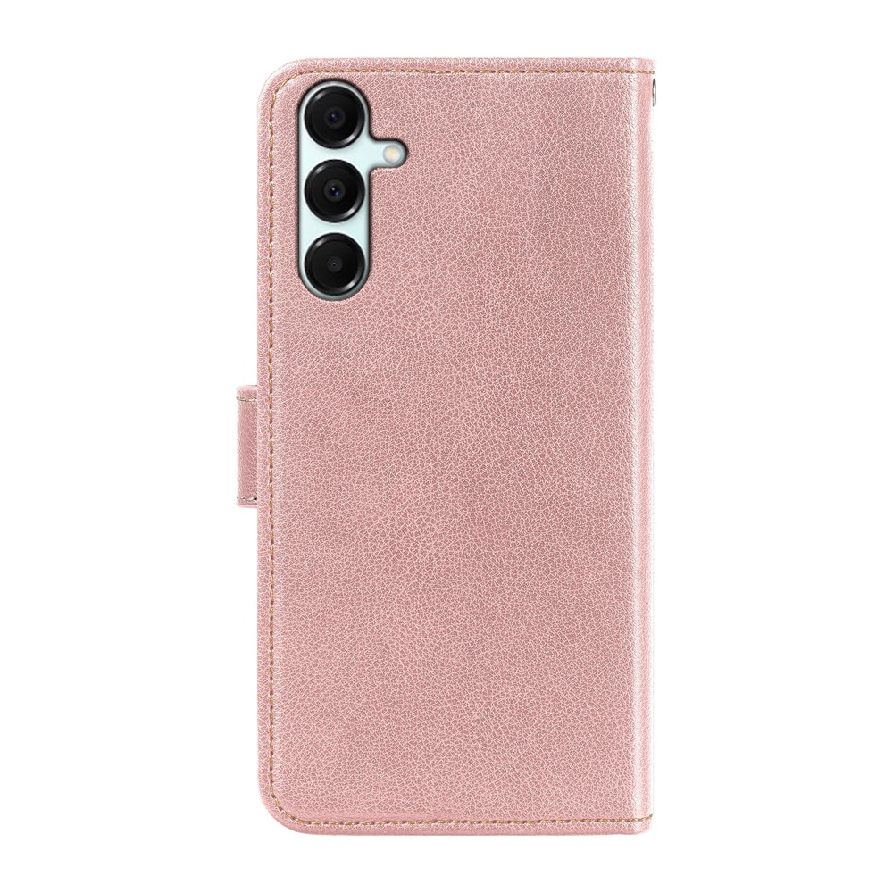  Samsung Galaxy A27 Plånboksfodral Läder Roséguld