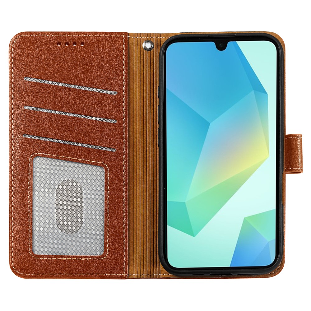  Samsung Galaxy A27 Plånboksfodral Läder Brun