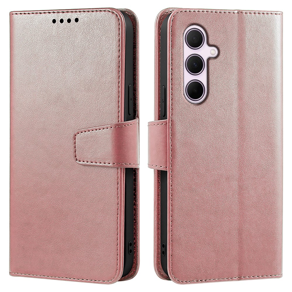  Samsung Galaxy A27 Fodral Läder Roséguld