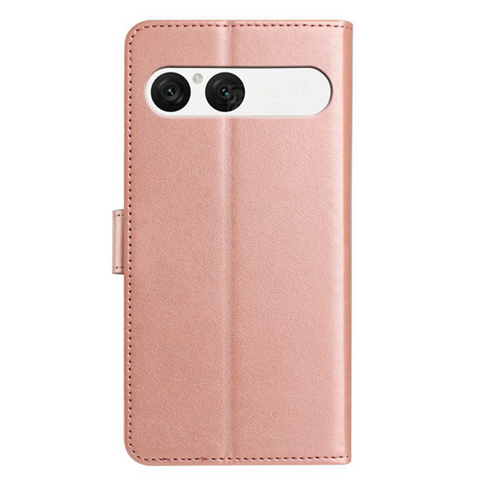  Sony Xperia 10 VII Fodral Multifunktionellt Läder Roséguld