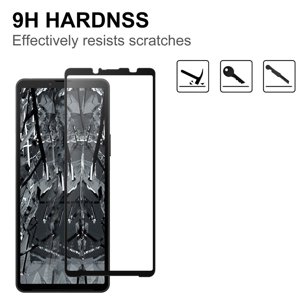  Sony Xperia 10 VII Skärmskydd Heltäckande Härdat Glas