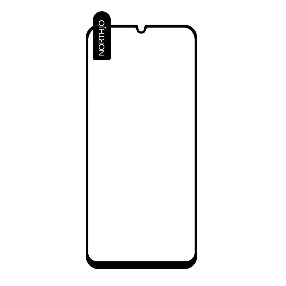 NORTHJO NORHTJO Samsung Galaxy A27 2-PACK Skärmskydd Heltäckande
