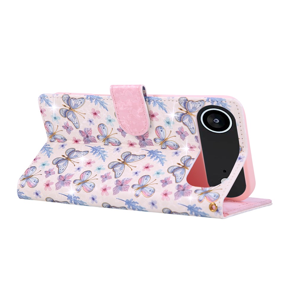  iPhone Air Fodral RFID Läder Fjärilar / Blommor