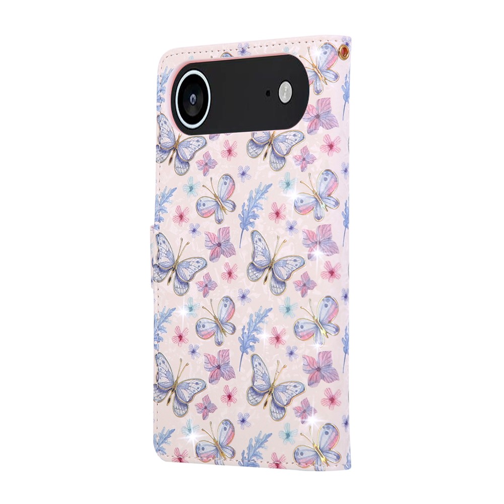  iPhone Air Fodral RFID Läder Fjärilar / Blommor