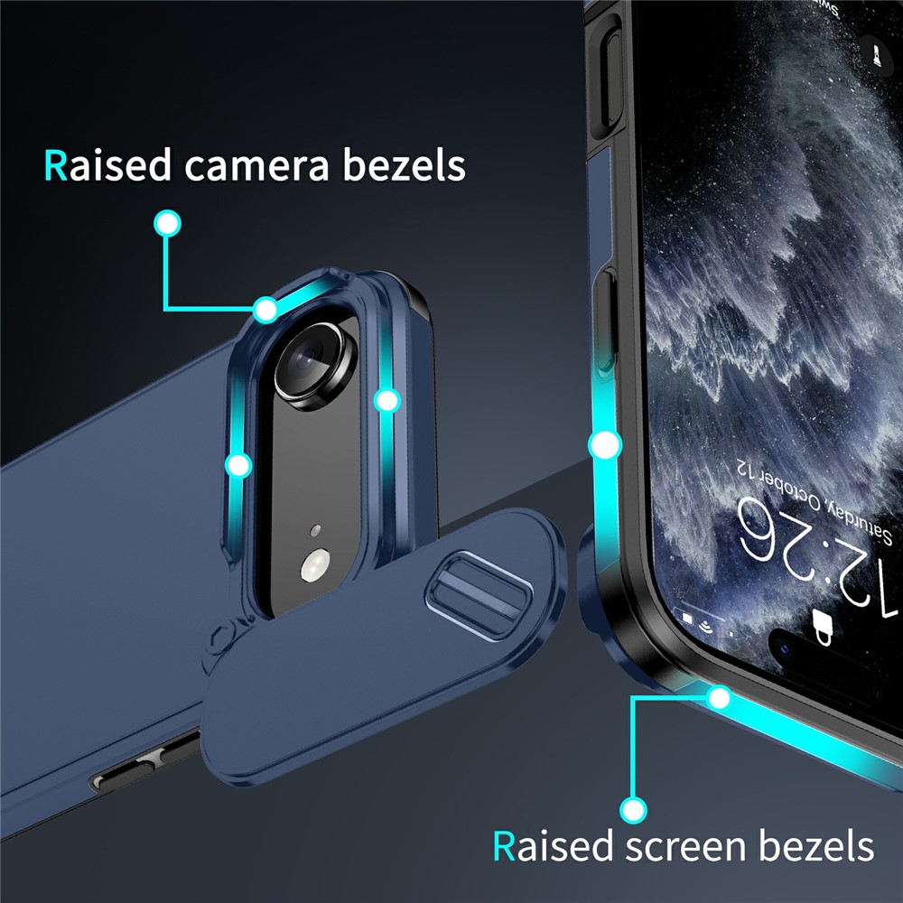  iPhone Air Skal Hybrid Armor CamCover Blå