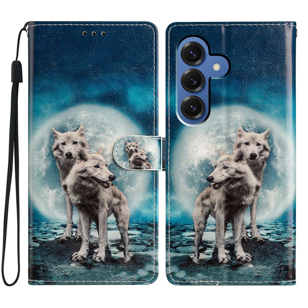  Samsung Galaxy S26 Fodral Med Tryck Vargar