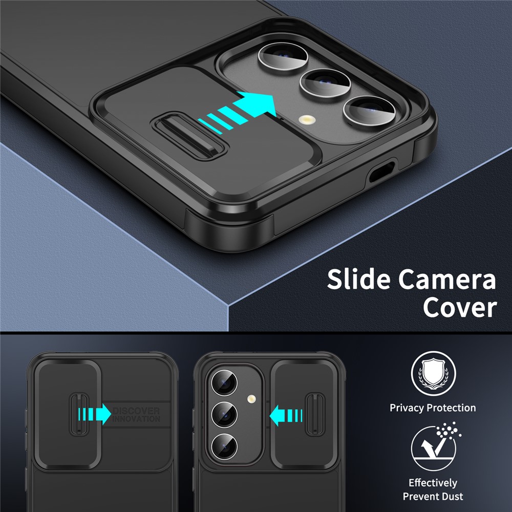  Samsung Galaxy S26 Skal Hybrid Armor CamCover Svart