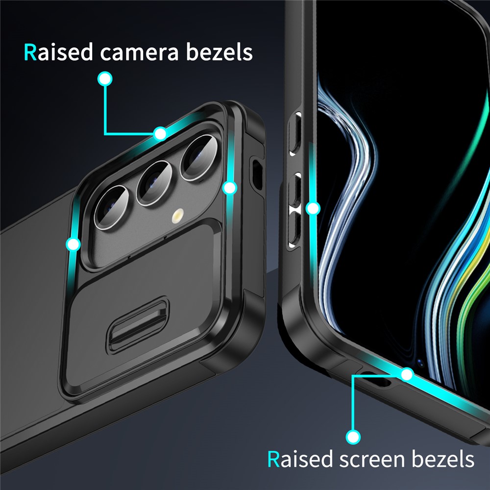  Samsung Galaxy S26 Skal Hybrid Armor CamCover Svart