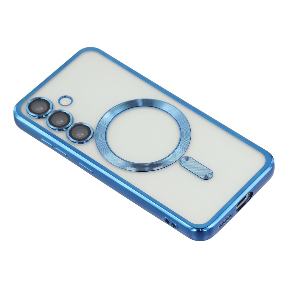  Galaxy S26 Plus Skal MagSafe Electroplated TPU Blå