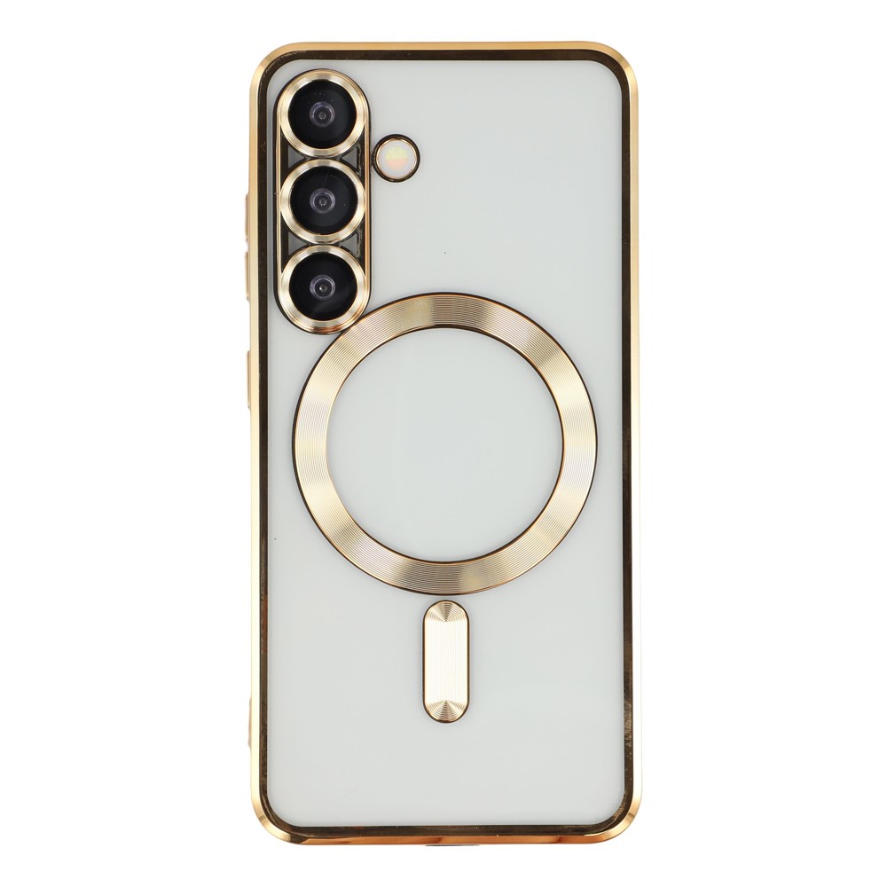  Samsung Galaxy S26 Skal MagSafe Electroplated TPU Guld