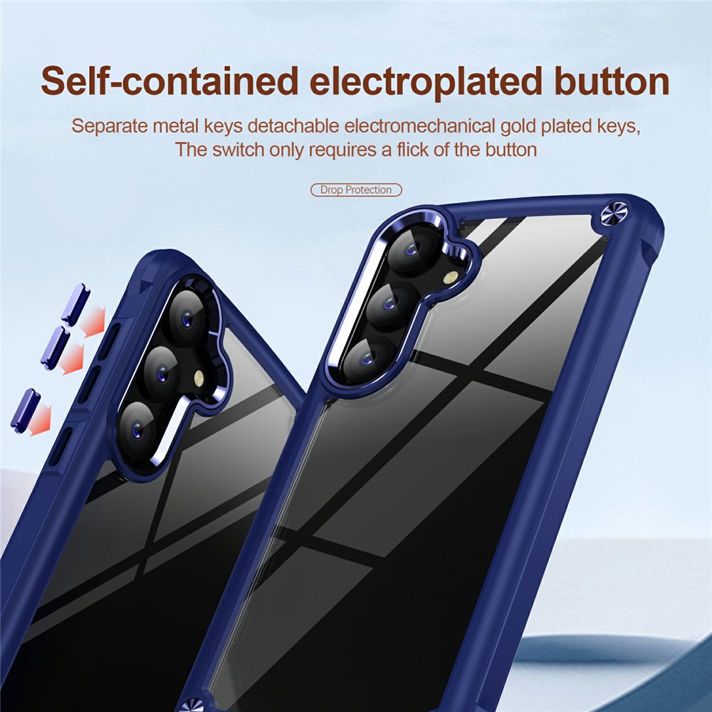  Samsung Galaxy S26 Skal Shockproof Hybrid Blå