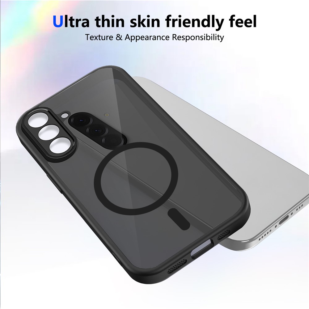  Samsung Galaxy S26 Skal MagSafe Hybrid Transparent / Svart