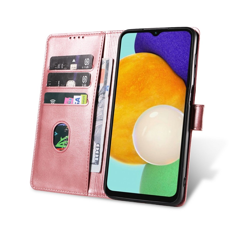  Samsung Galaxy S26 Fodral Läder Roséguld