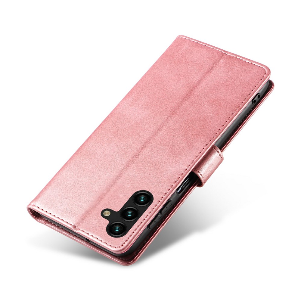  Samsung Galaxy S26 Fodral Läder Roséguld