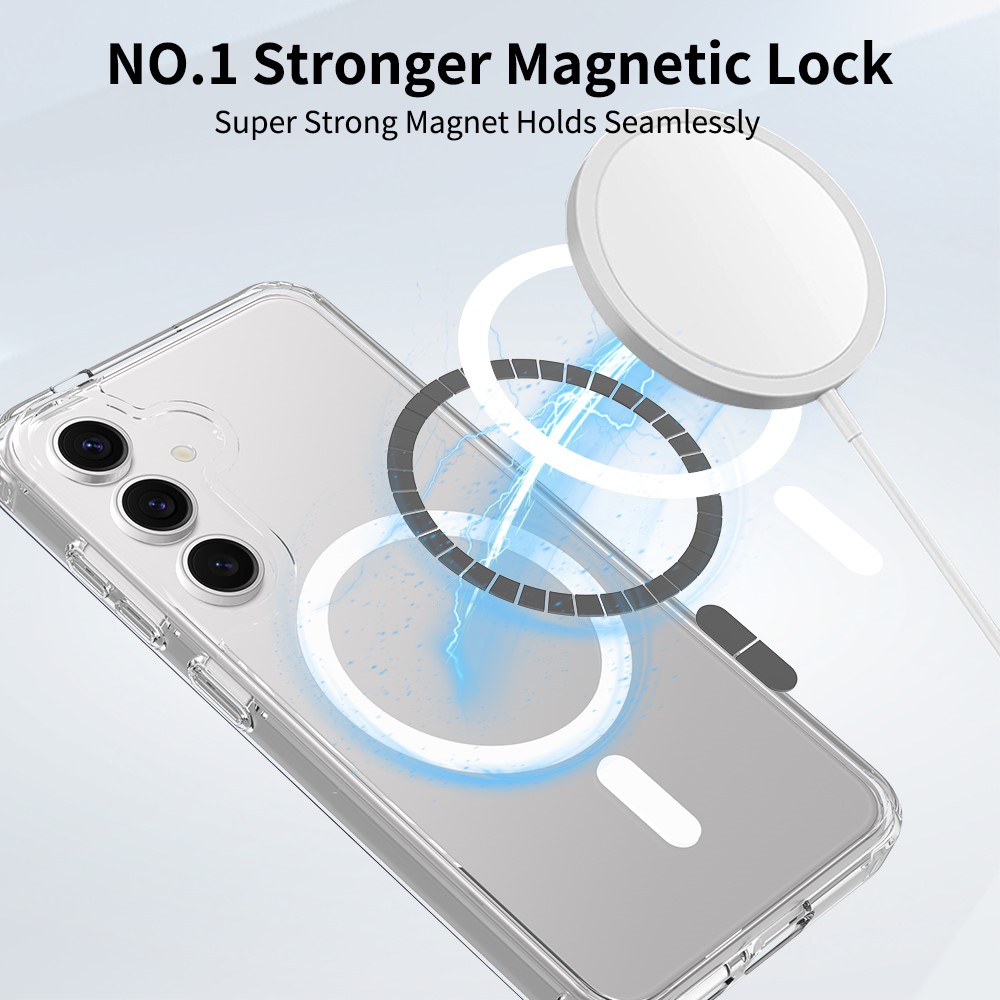  Samsung Galaxy S26 Skal MagSafe Hybrid Transparent