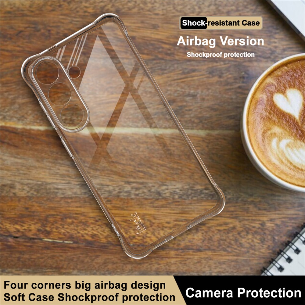 IMAK IMAK Galaxy S26 Skal TPU Shockproof Airbag Transparent