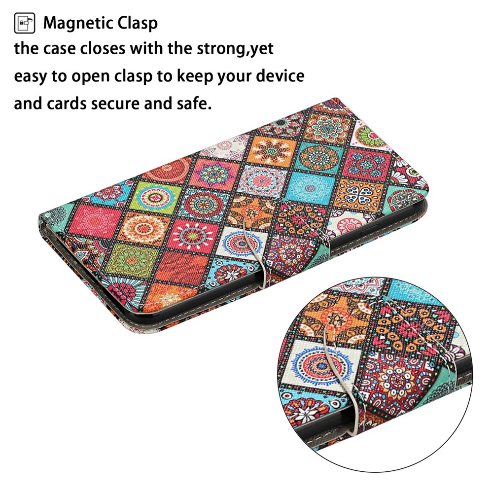  Samsung Galaxy S26 Fodral Med Tryck Mandala Blommor