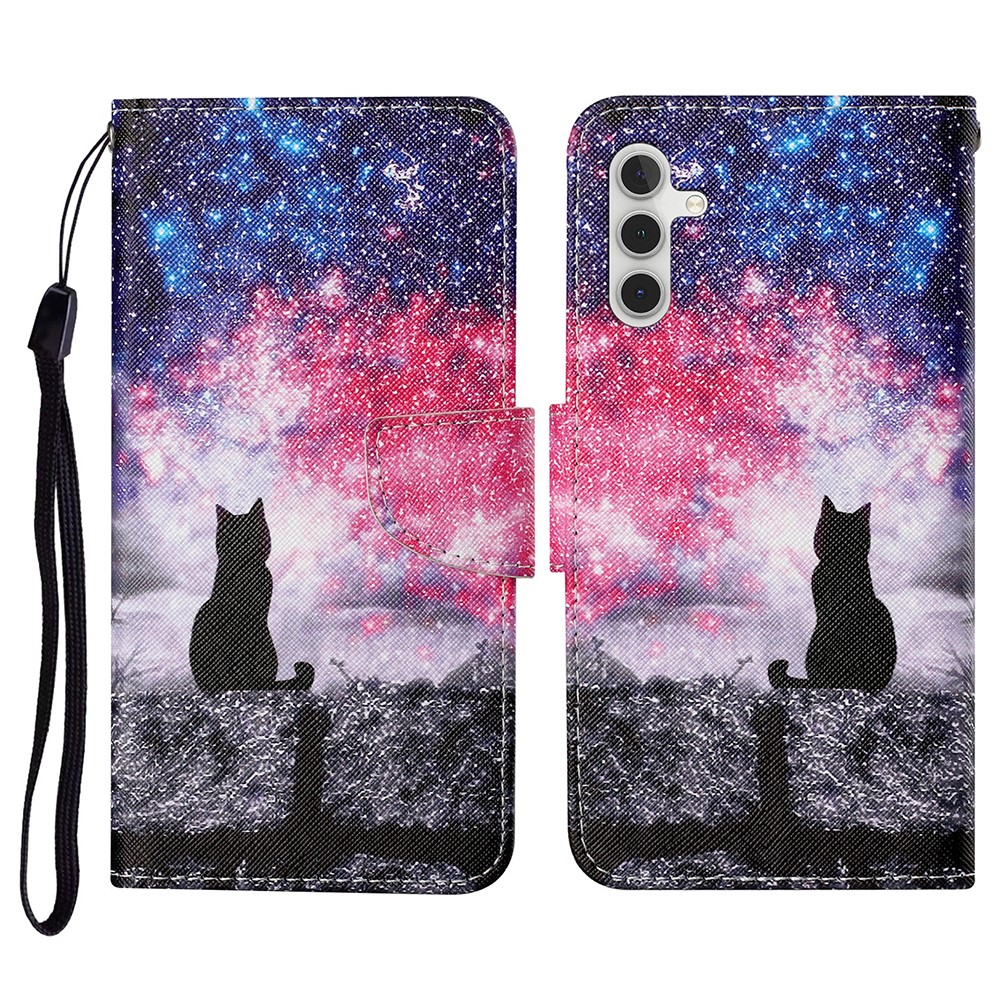  Samsung Galaxy S26 Fodral Med Tryck Galaxy Katt