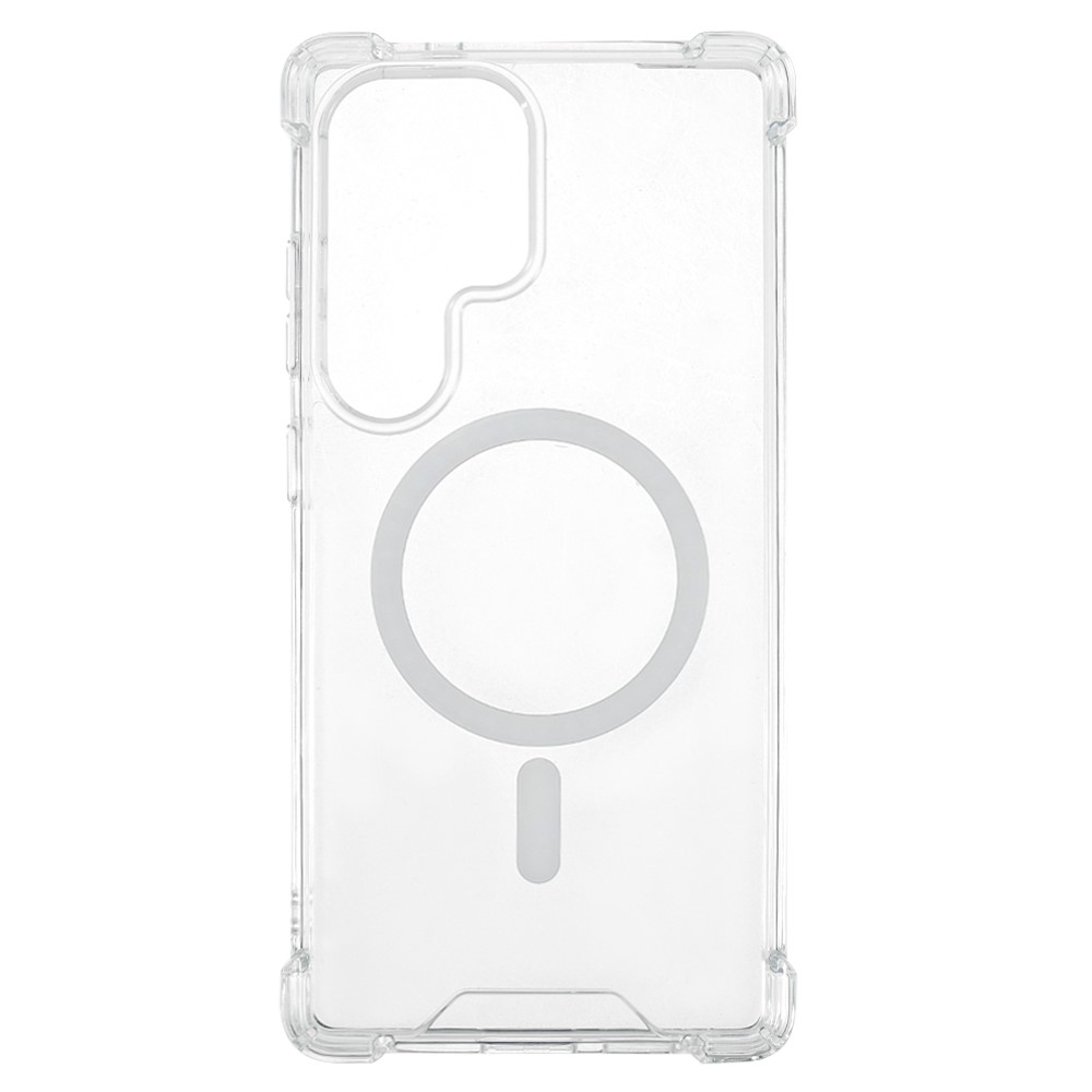  Galaxy S26 Ultra Skal MagSafe Shockproof Hybrid Transparent