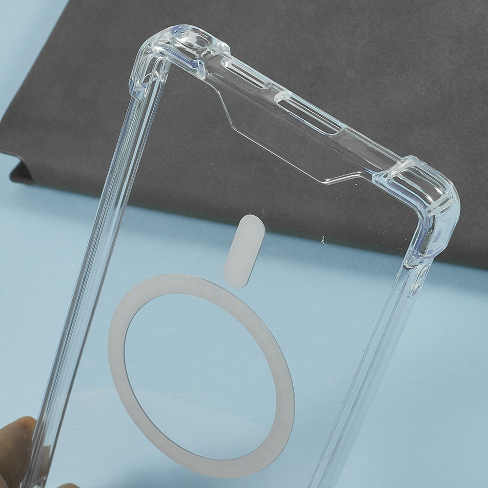  Galaxy S26 Ultra Skal MagSafe Shockproof Hybrid Transparent