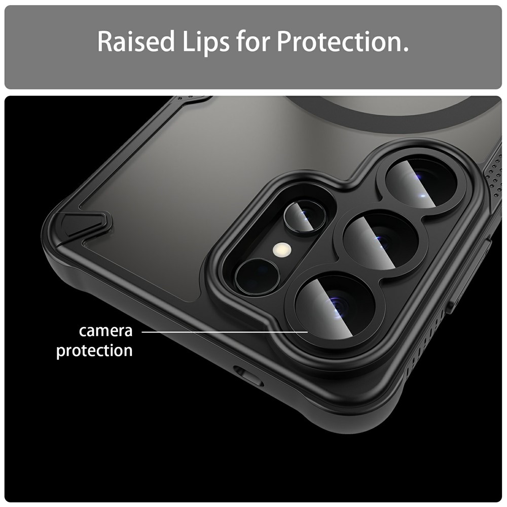  Samsung Galaxy S26 Ultra Skal MagSafe Hybrid Armor Svart