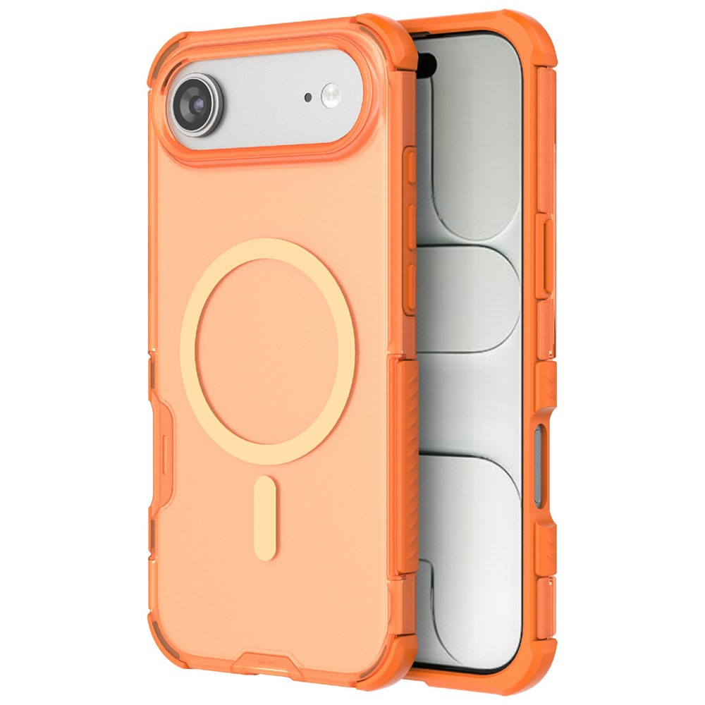  iPhone Air Skal MagSafe Shockproof Hybrid Orange