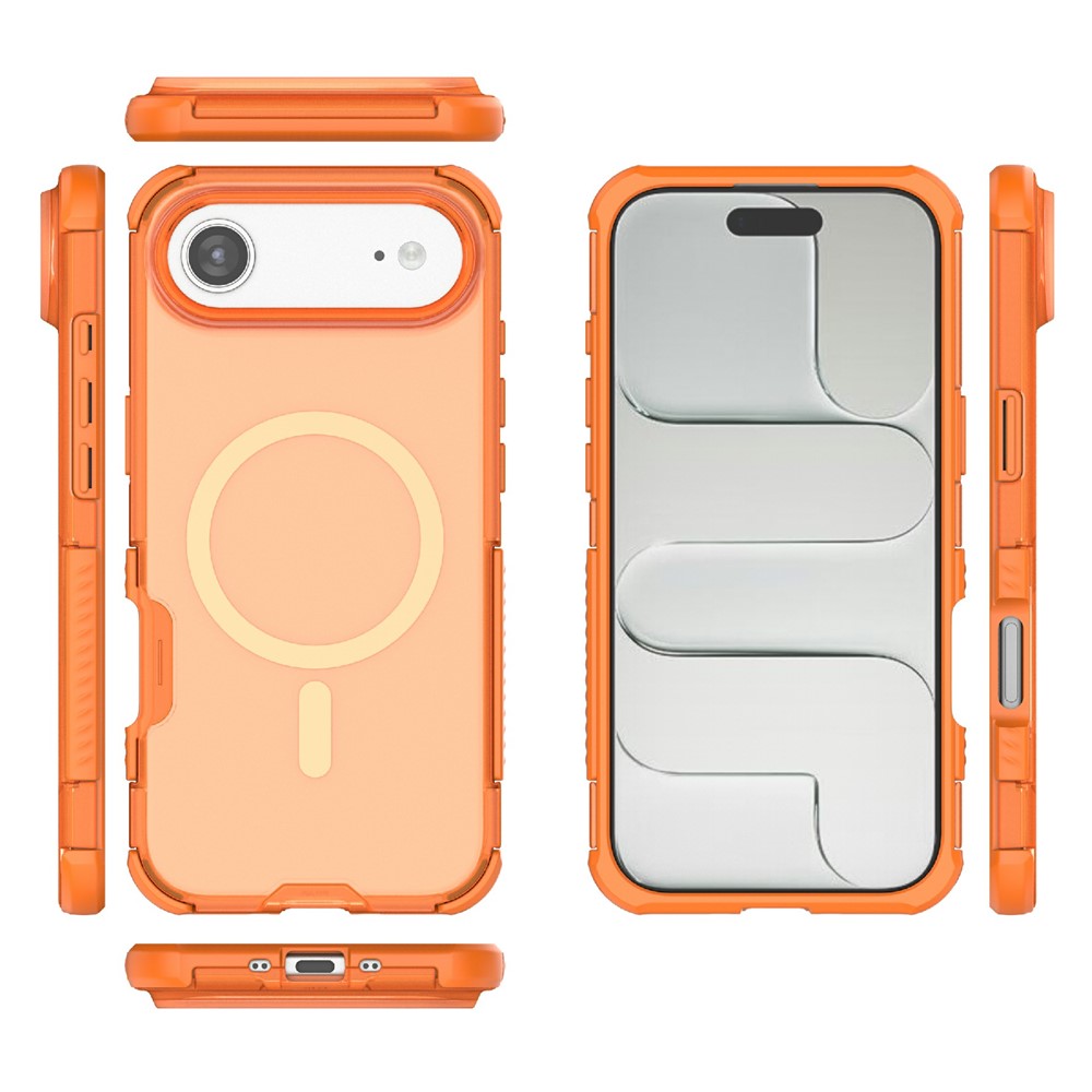  iPhone Air Skal MagSafe Shockproof Hybrid Orange