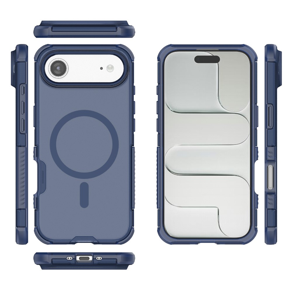  iPhone Air Skal MagSafe Shockproof Hybrid Blå
