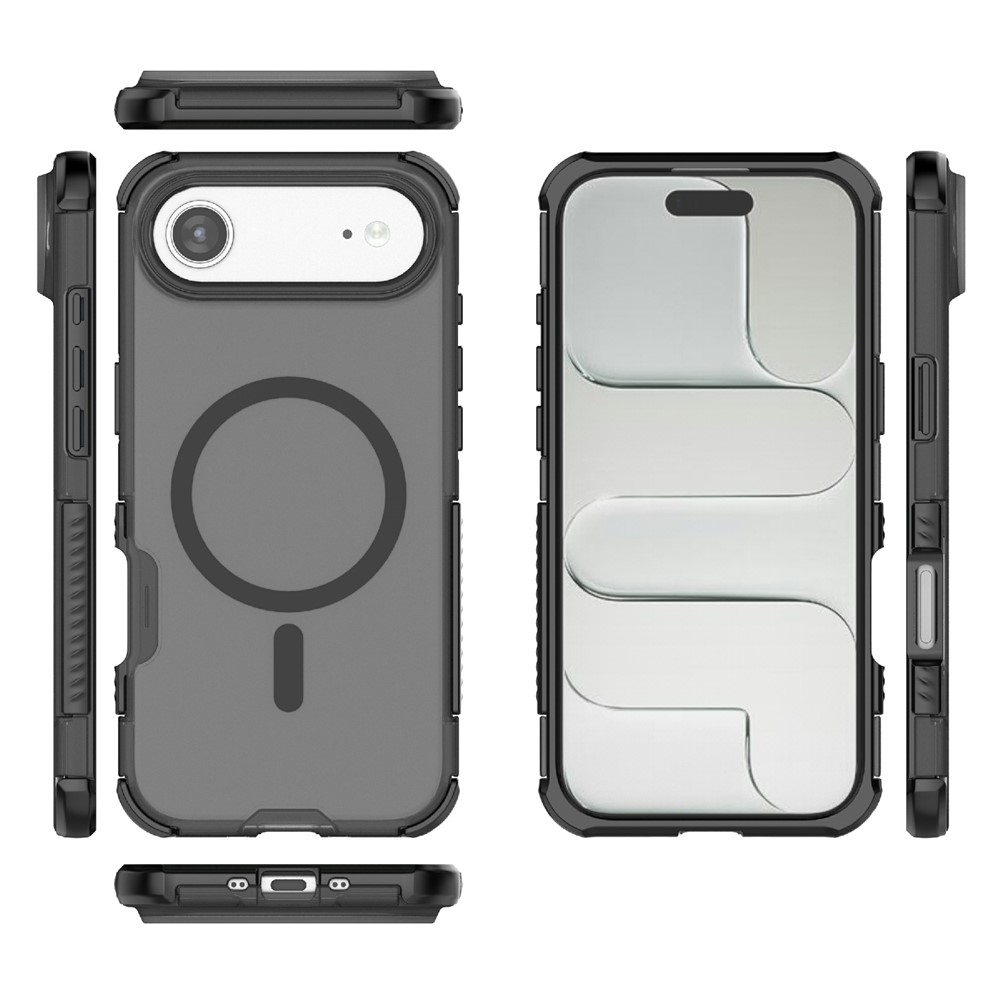  iPhone Air Skal MagSafe Shockproof Hybrid Svart