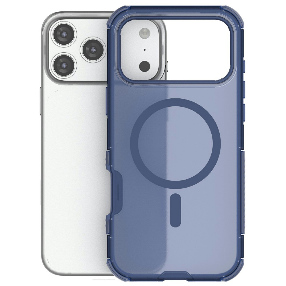  iPhone 17 Pro Skal MagSafe Shockproof Hybrid Blå