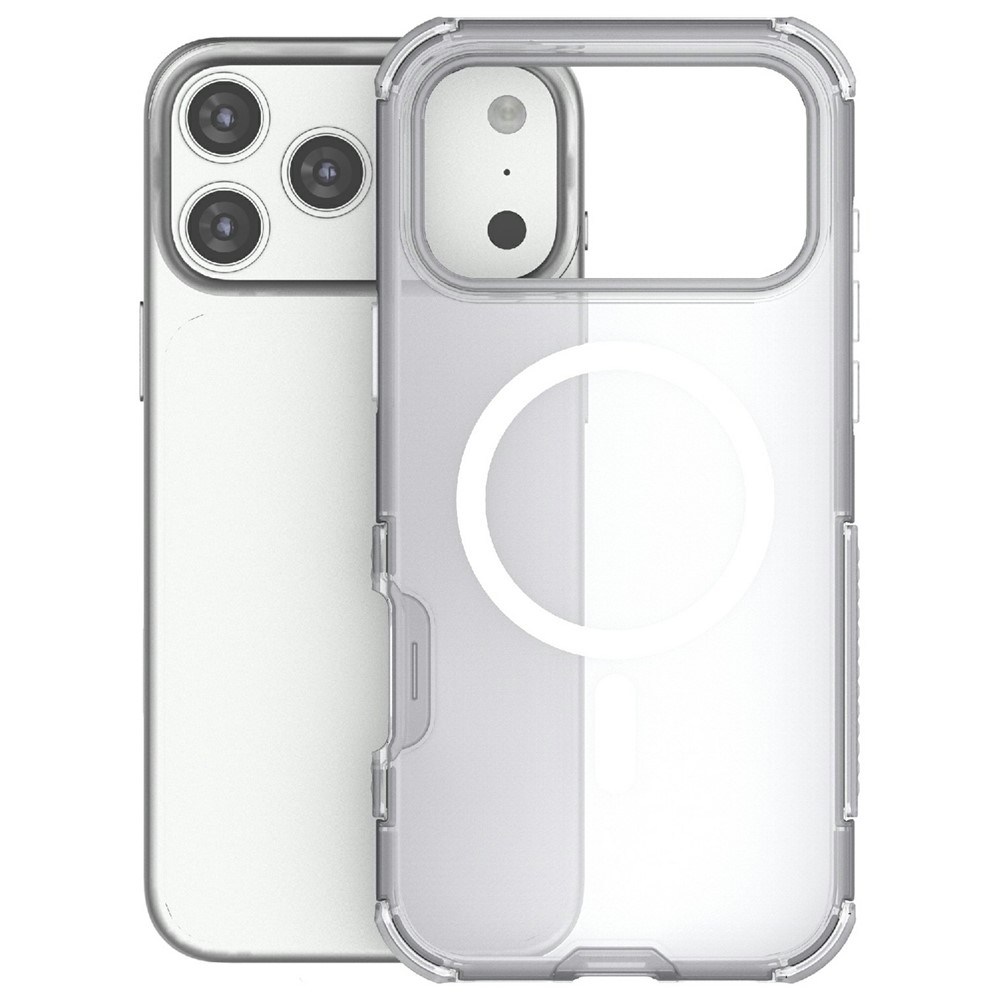  iPhone 17 Pro Skal MagSafe Shockproof Hybrid Vit