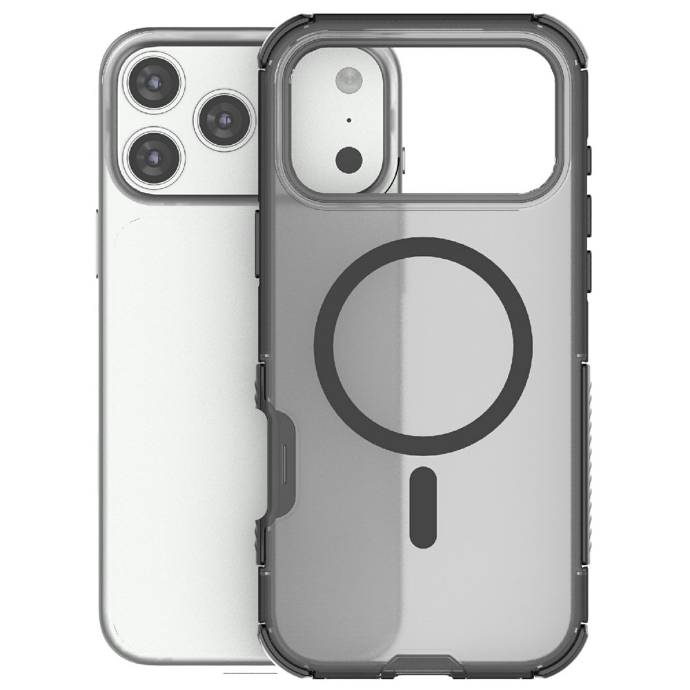  iPhone 17 Pro Max Skal MagSafe Shockproof Hybrid Svart