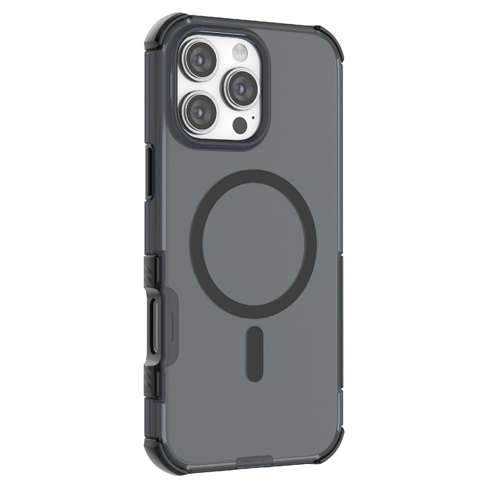  iPhone 16 Pro Max Skal MagSafe Shockproof Hybrid Svart